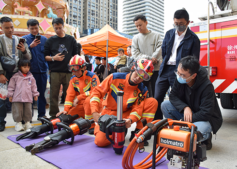 紅塔區(qū)“119”消防宣傳月系列活動啟動